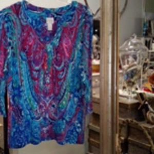 Chico's NWOT Knit Top Size 2